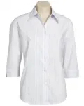 Ladies 3/4 Sleeve Stretch Manhattan Shirt_1