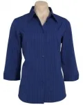 Ladies 3/4 Sleeve Stretch Manhattan Shirt_4