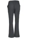Ladies Semi-Elastic Waist Tie Solid Colour Scrub Pants_11