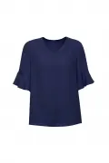 Womens Aria Fluted Sleeve Blouse_10