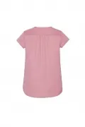Womens Kayla V-neck Pleat Blouse_3