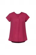 Womens Kayla V-neck Pleat Blouse_10