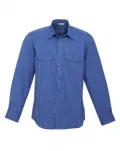 Mens Long Sleeve Cuban Shirt_2
