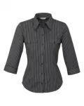 Ladies 3/4 Sleeve Cuban Shirt_1