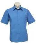 Mens Short Sleeve Micro Check Shirt_2