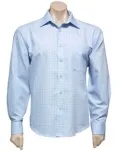 Mens Long Sleeve Oxford Check Shirt_2