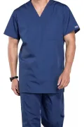 Cherokee Originals Unisex V-Neck Patch Pockets Scrub Top_1