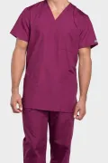 Cherokee Originals Unisex V-Neck Patch Pockets Scrub Top_3