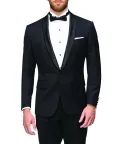MENS EUROPEAN TAILORED FIT DINNER JACKET - SHAWL LAPEL_1
