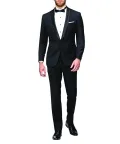 MENS EUROPEAN TAILORED FIT DINNER JACKET - SHAWL LAPEL_4