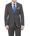 Charcoal Single Breasted Suit_1