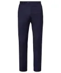 Poly Blend Flat Front Slim Fit Trouser_2