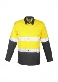Mens Rugged Cooling Taped Hi Vis Spliced Shirt_4