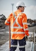 Mens Hi Vis X Back Taped Shirt_3